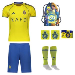 ست 7 تکه لباس ورزشی مردانه مدل النصر طرح رونالدو کد 2026