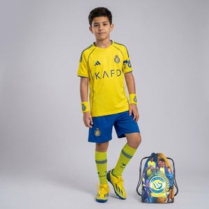 ست 7 تکه لباس ورزشی پسرانه مدل النصر طرح رونالدو کد 2026