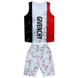 ست تاپ و شلوارک ورزشی مردانه مدل flag کد gc3