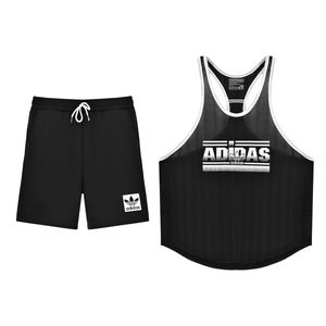 ست تاپ و شلوارک ورزشی مردانه مدل m2563