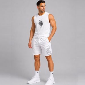 ست تاپ و شلوارک ورزشی مردانه مدل n645
