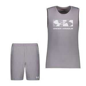 ست تاپ و شلوارک ورزشی مردانه مدل und set2584