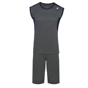 ست تاپ و شلوارک ورزشی مردانه پانیل کد 4037a