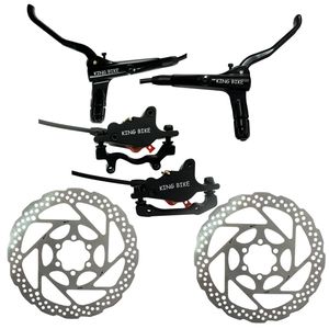 ست ترمز دوچرخه مدل هیدرولیک king bike بسته 6 عددی