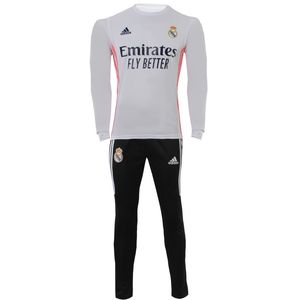 ست تی شرت و شلوار ورزشی مردانه طرح رئال مادرید 2021
