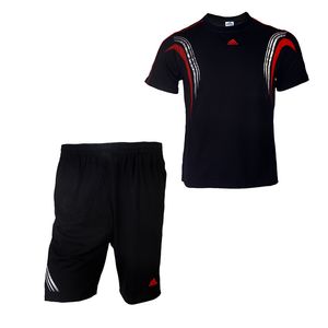 ست تی شرت و شلوارک ورزشی مردانه مدل 9910 03