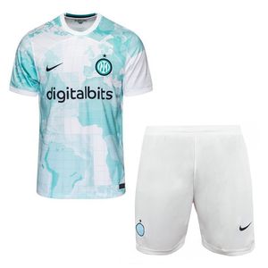 ست تی شرت و شلوارک ورزشی مردانه مدل اینتر میلان away 2023