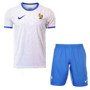 ست تی شرت و شلوارک ورزشی مردانه مدل فرانسه away 2024