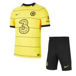 ست تی شرت و شلوارک ورزشی مردانه مدل چلسی away 2022