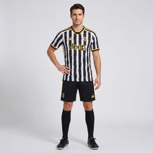 ست تی شرت و شلوارک ورزشی مردانه مدل یوونتوس کد home 2024