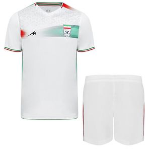 ست تی شرت و شلوارک ورزشی مردانه مروژ مدل ایران home 2022