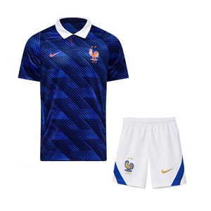 ست تی شرت و شلوارک ورزشی پسرانه مدل فرانسه home 2026
