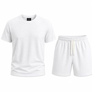 ست تی‌شرت آستین کوتاه و شلوارک ورزشی مردانه مدل top shirt 3 yousef