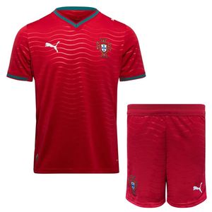 ست تی‌شرت آستین کوتاه و شلوارک ورزشی مردانه مدل پرتغال home wc 2026