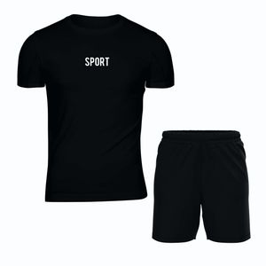 ست تی‌شرت و شلوارک ورزشی مردانه اولسون مدل spt580