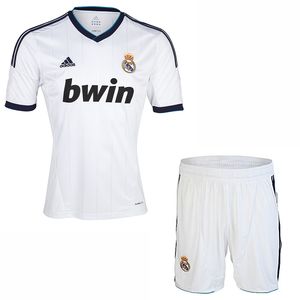 ست تی‌شرت و شلوارک ورزشی مردانه مدل رئال مادرید home 2012