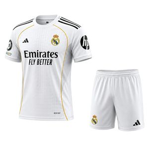 ست تی‌شرت و شلوارک ورزشی پسرانه مدل gs m real madrid 318761