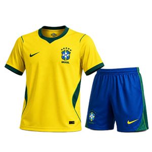 ست تی‌شرت و شلوارک ورزشی پسرانه مدل gs m world cup 317989