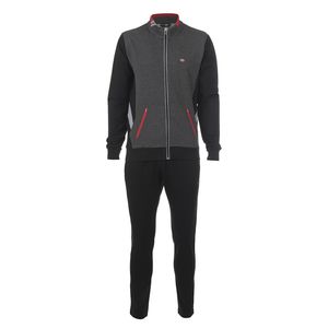 ست سویشرت و شلوار ورزشی مردانه بیلسی مدل 16ss 0010 2i siyah antrasit