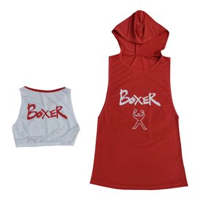 ست نیم تنه و تاپ ورزشی زنانه مدل boxer کد 1