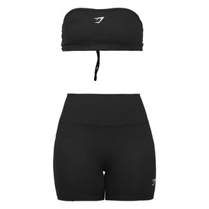 ست نیم‌تنه و شلوارک ورزشی زنانه مدل gs m 277212