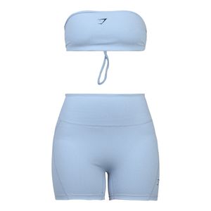 ست نیم‌تنه و شلوارک ورزشی زنانه مدل gs m 277218
