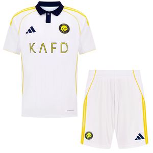 ست پولوشرت و شلوارک ورزشی مردانه مدل النصر عربستان away 2026