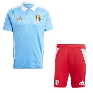 ست پولوشرت و شلوارک ورزشی مردانه مدل بلژیک away 2024