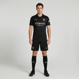 ست پولوشرت و شلوارک ورزشی مردانه مدل منچستر سیتی away 2026