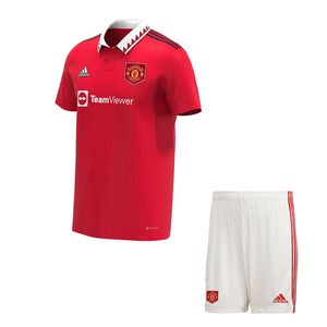 ست پولوشرت و شلوارک ورزشی مردانه مدل منچستر یونایتد کد home 2023