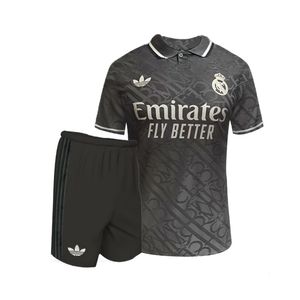 ست پولوشرت و شلوارک ورزشی پسرانه مدل رئال مادرید away 2025