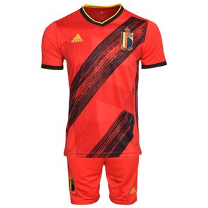 ست پیراهن و شلوارک ورزشی مردانه طرح بلژیک کد 2019.20