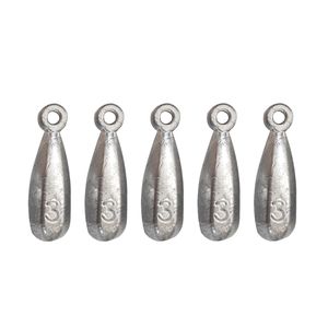 سرب ماهیگیری مدل اشکی کد 3 80g بسته 5 عددی
