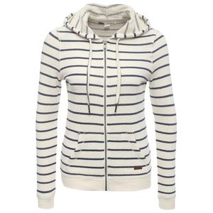 سویشرت زنانه راکسی مدل signature stripe zip hoodie