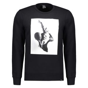 سویشرت نخی جلو بسته مردانه jordan flight lite   نایکی