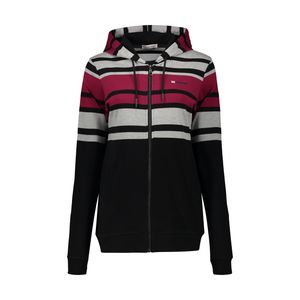 سویشرت ورزشی زنانه هالیدی مدل 804108 black crimson