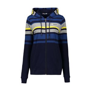 سویشرت ورزشی زنانه هالیدی مدل 804108 navy yellow