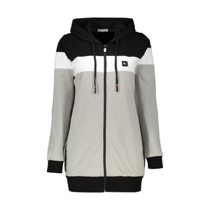 سویشرت ورزشی زنانه هالیدی مدل 852715 gray black