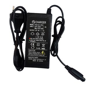 شارژر اسکوتر برقی مدل 24v fca132 2901