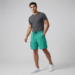 شلوارک ورزشی مردانه نوزده نودیک مدل sh1950 b
