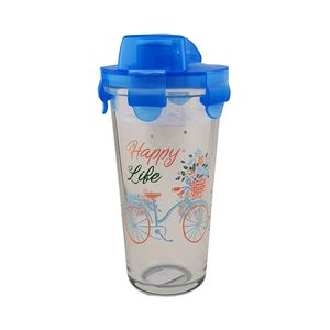 شیکر ورزشی لیمون مدل دوچرخه کد 2215 گنجایش 0.3 لیتر