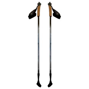 عصای کوهنوردی کرین مدل nordic walking مجموعه 2 عددی