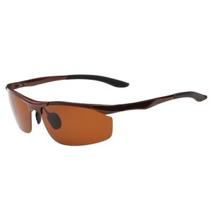 عینک ورزشی مدل 8179 polarized metal مناسب برای انواع ورزش‌ها