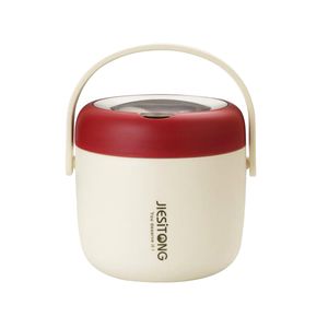 فلاسک غذا مدل دوجداره کد lunch box گنجایش 1 لیتر