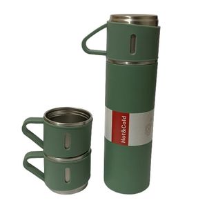 فلاسک مدل hot cold کد m1 گنجایش 0.5 لیتر به همراه لیوان مجموعه 3 عددی