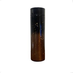 فلاسک مدل هوشمند دماسنج دار طرح ماه و ستاره کد 07 گنجایش 0.5 لیتر