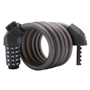 قفل دوچرخه سایکلینگ باکس مدل رمزدار کابل فولادی کد c0513