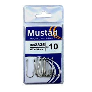 قلاب پایه بلند موستاد مدل 2335 سایز 10 بسته 10 عددی