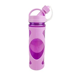 قمقمه دوچرخه مدل روکش دار کد 02b گنجایش 0.5 لیتر