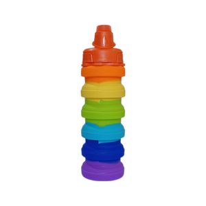 قمقمه مدل سیلیکونی تاشو کد tav008 گنجایش 0.5 لیتر